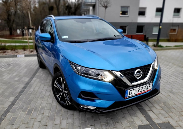 Nissan Qashqai cena 85900 przebieg: 40000, rok produkcji 2020 z Gdańsk małe 631